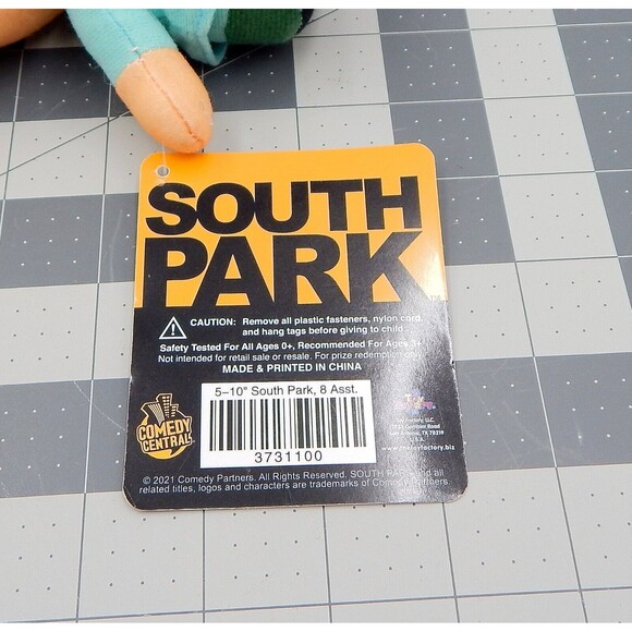 South Park Butters Stotch Character Plush 6 Inches 2021 Tag Toy Factory Stuffed - Picture 7 of 10